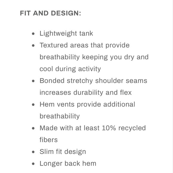 Nike Pro Tank Top Mens Size XXL 2XL White DriFit CZ2272-100 New - Picture 10 of 10